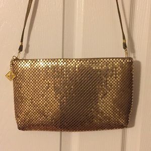 Vintage Whiting & Davis Gold Mesh Handbag